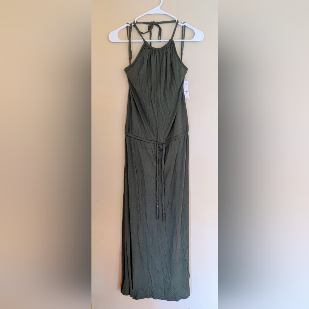 NWT New York & Company Forest Green Swim Coverup, Size Small
